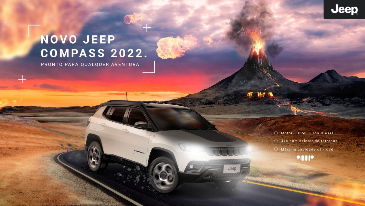 anúncio da Jeep